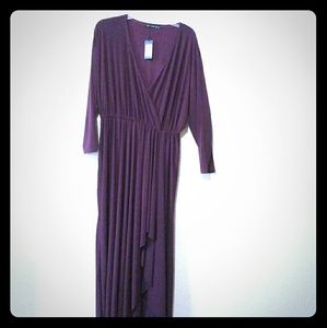 New Burgundy Maxi dress